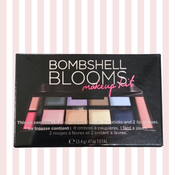 Victoria's Secret Bombshell Blooms Make Up Set Rare NEW - Picture 1 of 9
